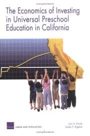 Tapa de The economics of investing in universal preschool education in California