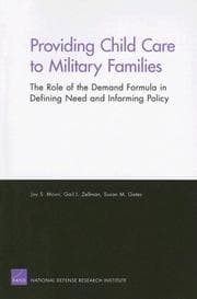 Tapa de Providing Child Care to Military Families