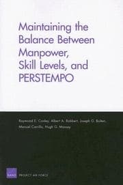 Tapa de Maintaining the Balance Between Manpower, skill Levels, and PERSTEMPO