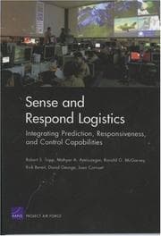 Tapa de Sense and Respond Logistics Integrating Prediction, Responsiveness, and Control Capabilities (Project Air Force)