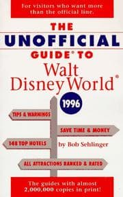 Tapa de The Unofficial Guide to Walt Disney World & Epcot 1996 (Serial)