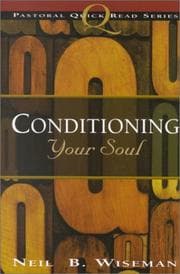 Tapa de Conditioning your soul