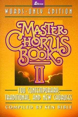 Tapa de Master chorus book II