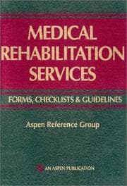 Tapa de Medical rehabilitation services
