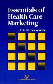 Tapa de Essentials of health care marketing