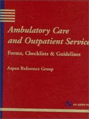 Tapa de Ambulatory Care and Outpatient Services