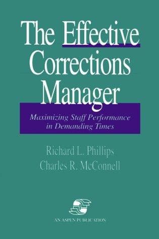 Tapa de The effective corrections manager