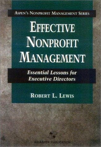 Tapa de Effective Nonprofit Management