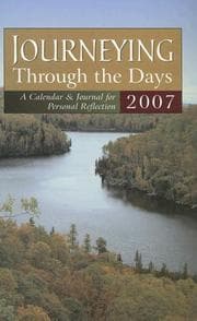 Tapa de Journeying Through the Days 2007 Calendar