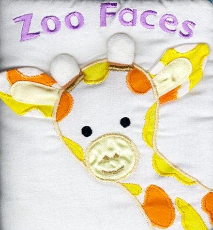 Tapa de Zoo Faces (Cuddly Cloth Books)