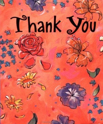Tapa de Thank you