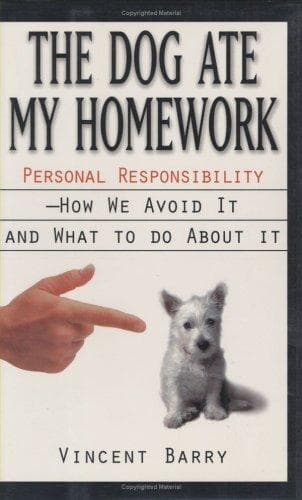 Tapa de The dog ate my homework