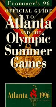 Tapa de Frommer's 96 Official Guide to Atlanta and the Olympic Summer Games (Frommer's Travel Guides)