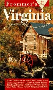 Tapa de Frommer's Virginia