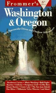 Tapa de Frommer's Washington & Oregon