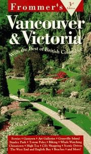 Tapa de Frommer's Vancouver and Victoria