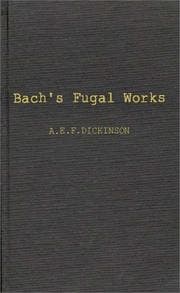 Tapa de Bach's fugal works