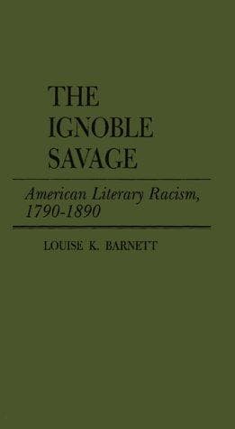 Tapa de The ignoble savage