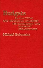 Tapa de Budgets