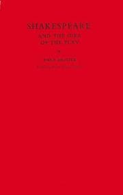 Tapa de Shakespeare and the idea of the play