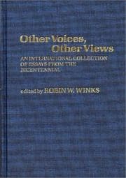 Tapa de Other Voices, Other Views