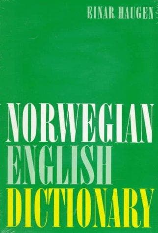 Tapa de Norwegian-English Dictionary