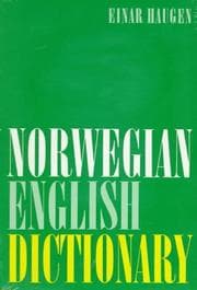 Tapa de Norwegian-English Dictionary