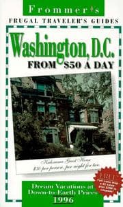 Tapa de Frommer's 96 Frugal Traveler's Guides