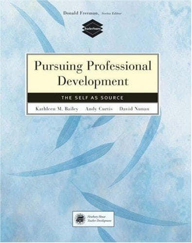 Tapa de Pursuing professional development