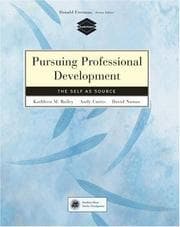 Tapa de Pursuing professional development
