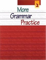 Tapa de More Grammar Practice 2