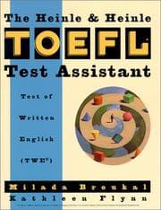 Tapa de The Heinle & Heinle TOEFL assistant