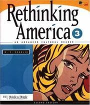 Tapa de Rethinking America 3 : an advanced cultural reader