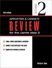 Tapa de Appleton & Lange's review for the USMLE step 2