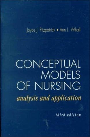 Tapa de Conceptual models of nursing