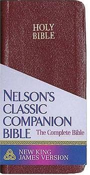 Tapa de Holy Bible Classic Companion Bible