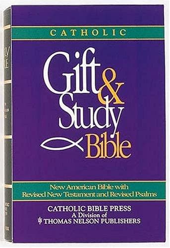 Tapa de Cathloic Gift and Study Bible