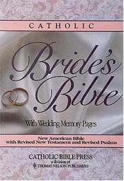 Tapa de Catholic Bride's Bible