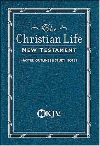 Tapa de Christian Life New Testament