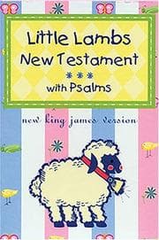 Tapa de Little Lambs New Testament with Psalms