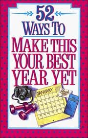 Tapa de 52 ways to make this your best year yet