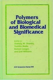 Tapa de Polymers of biological and biomedical significance