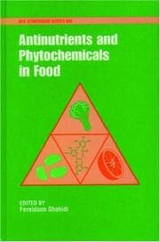 Tapa de Antinutrients and phytochemicals in food
