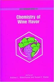Tapa de Chemistry of wine flavor