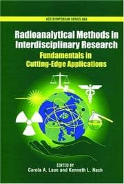 Tapa de Radioanalytical methods in interdisciplinary research
