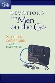Tapa de The One Year Book of Devotions for Men on the Go