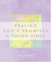 Tapa de Praying God's promises in tough times