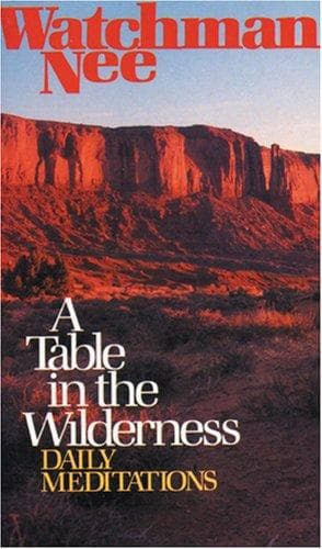 Tapa de A Table in the Wilderness