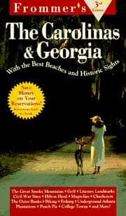 Tapa de Frommer's Carolinas and Georgia