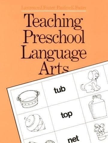 Tapa de Teaching preschool language arts